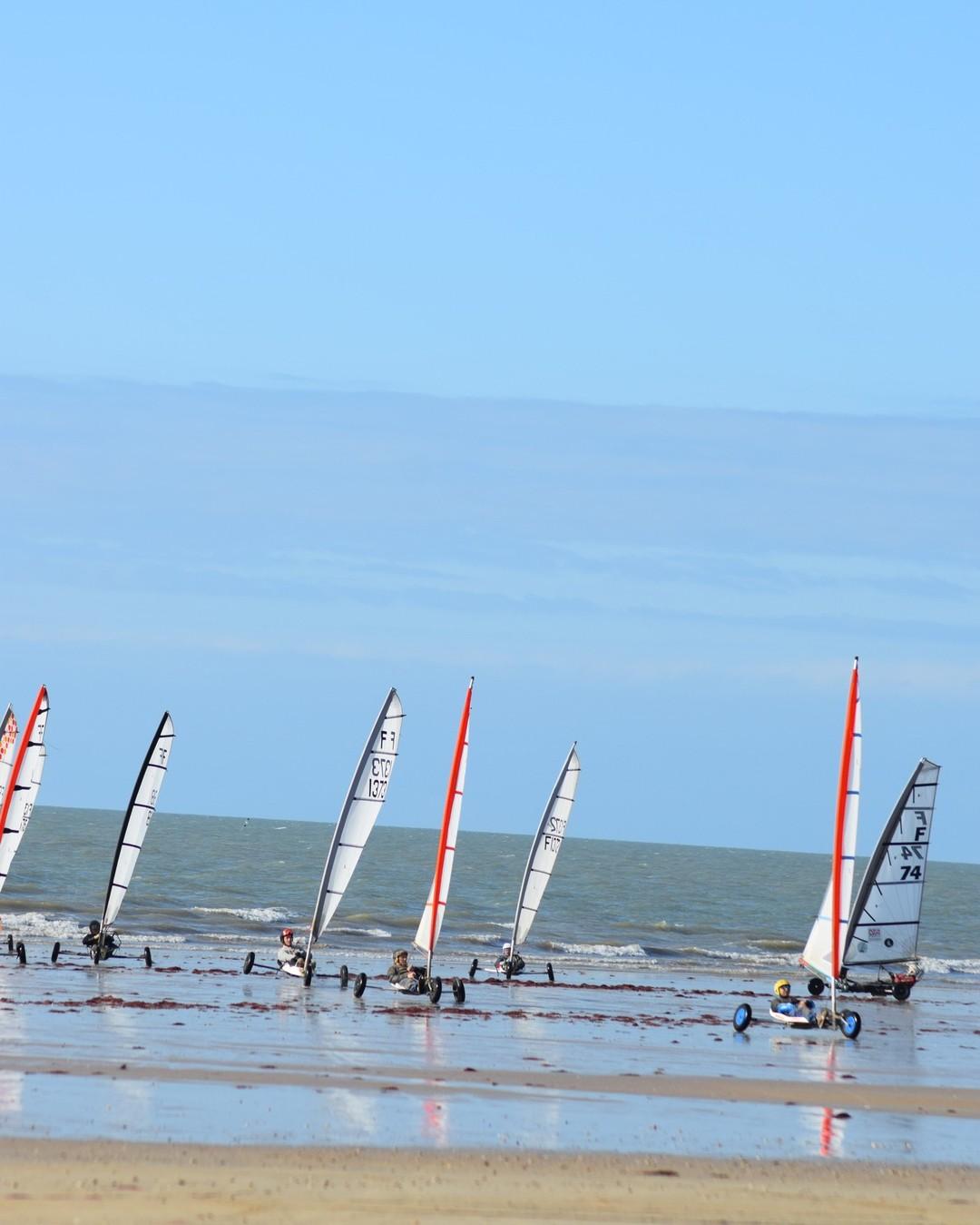 Chars à voile au Club des Manchots