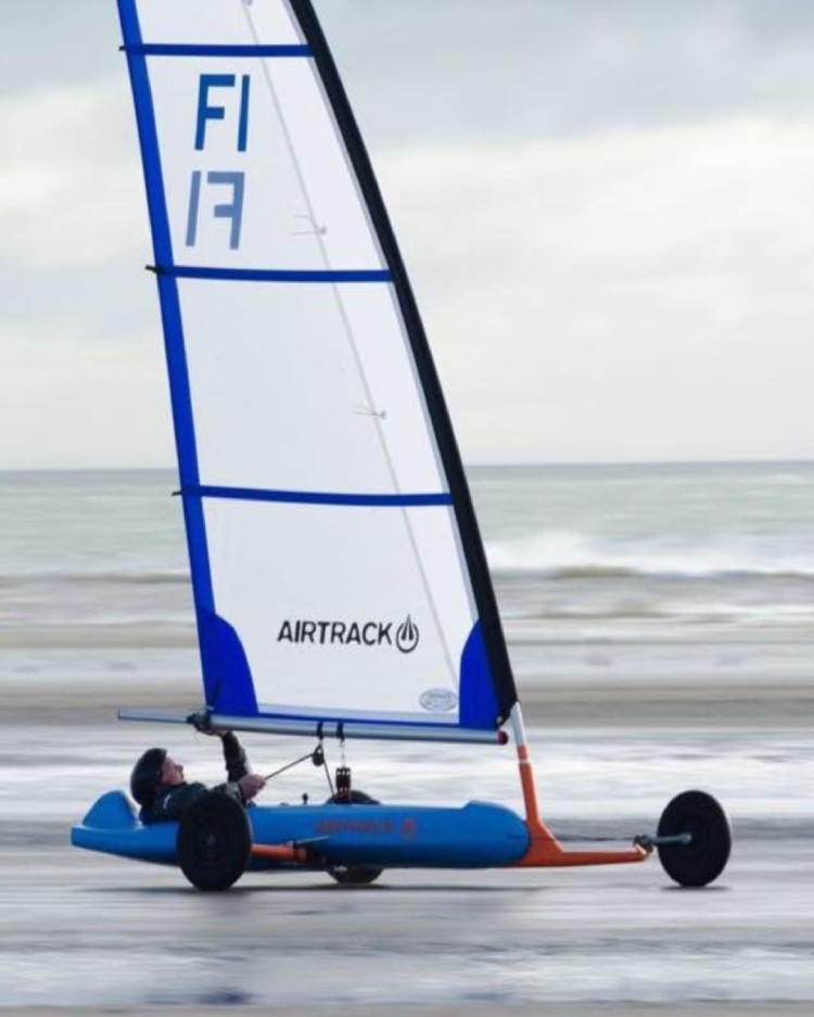 Photo de char à voile prise par Julie Bossé